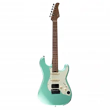 Mooer GTRS S801 электрогитара, зеленый, HSS, корпус из липы