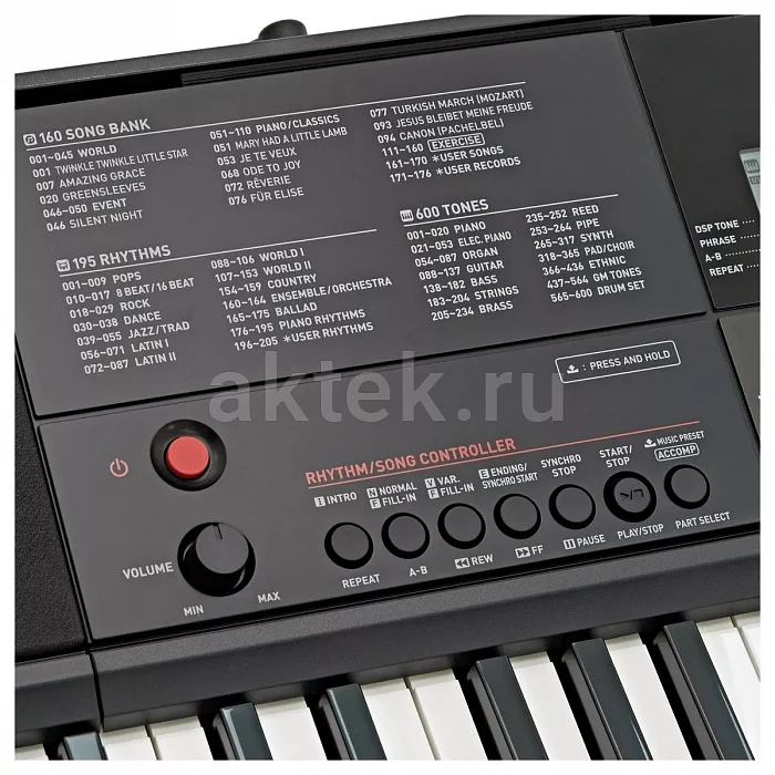 Casio CT-X700 синтезатор, 61 клавиша, 48 голосов, 600 тембров 5