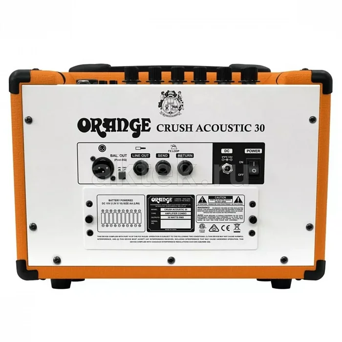 Orange Crush Acoustic 30 акустический комбоусилитель, 30 Вт, 1×8″, XLR 6