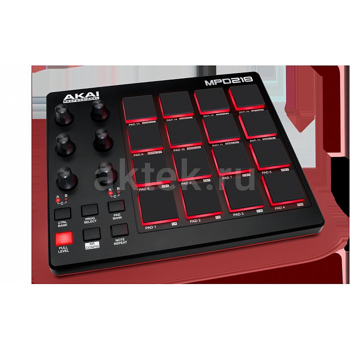 MIDI контроллер AKAI PRO MPD218 2