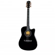 Omni D-890SE BLK электроакустическая гитара, корпус из махагони