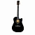 Omni D-890SE BLK электроакустическая гитара, корпус из махагони