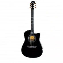 Omni D-890SE BLK электроакустическая гитара, корпус из махагони