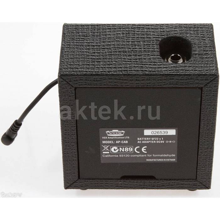 Гитарный кабинет VOX AP2-CAB - amPlug2 Cabinet 3
