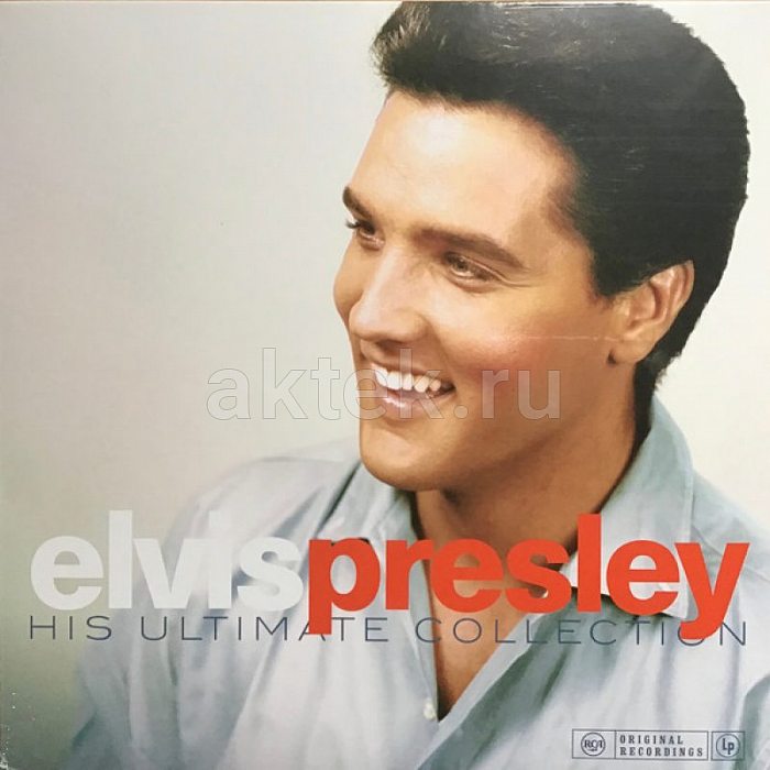 Виниловая пластинка ELVIS PRESLEY - HIS ULTIMATE COLLECTION 180 GRAM BLACK VINYL 12"