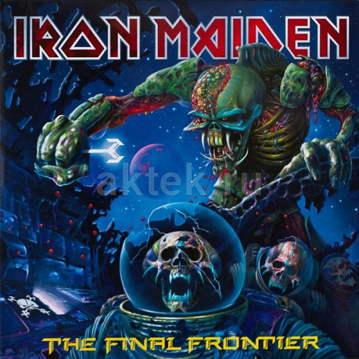Виниловая пластинка IRON MAIDEN - FINAL FRONTIER BLACK VINYL 12"