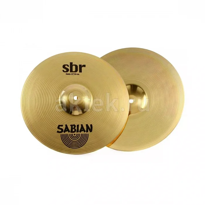 Sabian 13" SBr Hi-Hat тарелка для ударной установки 2