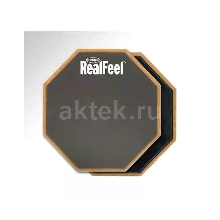 Evans RF12D 12" двусторонний тренировочный пэд RealFeel для барабанщика