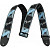 Ремень для гитары FENDER 2` MONOGRAMMED STRAP BLACK/LIGHT GREY/BLUE