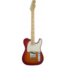 Электрогитара FENDER American Elite Telecaster®, Maple Fingerboard, Aged Cherry Burst