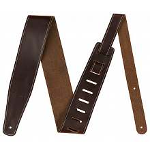 Ремень для гитары FENDER BROKEN-IN LEATHER STRAP BROWN 2.5.