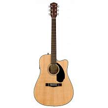 Гитара электроакустическая FENDER CD-60SCE Dread Nat WN