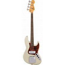 Бас-гитара FENDER Custom Shop 1962 Journeyman Relic Jazz Bass, Rosewood Fingerboard, Aged Olympic White
