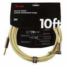 Кабель инструментальный FENDER DELUXE 10` ANGL INST CBL TWD