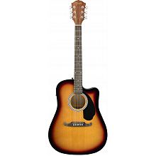 Гитара электроакустическая FENDER FA-125CE Dreadnought, Sunburst