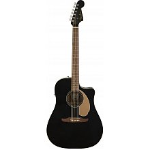 Гитара электроакустическая с чехлом FENDER Redondo Player JTB