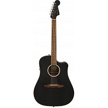 Гитара электроакустическая с чехлом FENDER Redondo Special MBK w/bag