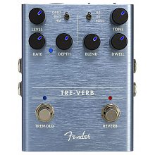 Педаль эффектов FENDER TRE-VERB DIGITAL REVERB/TREMOLO