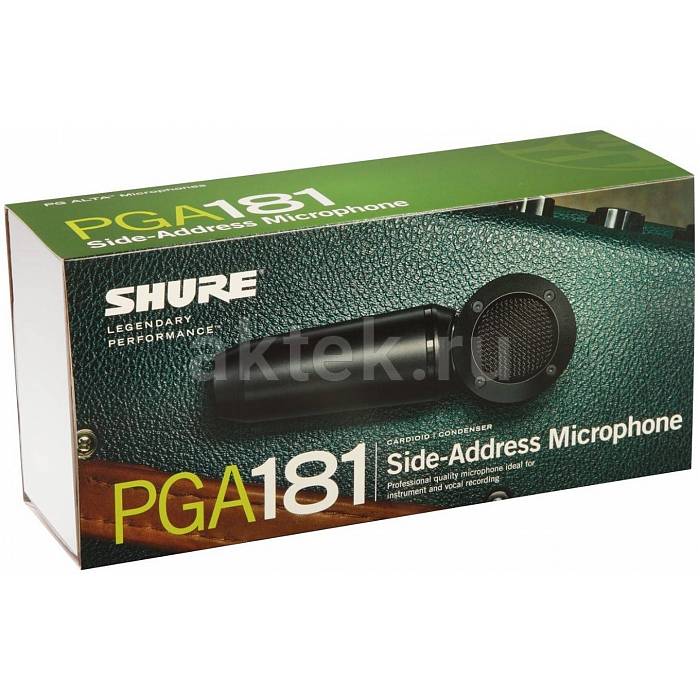 Кардиоидный конденсаторный микрофон Shure PGA181-XLR 4