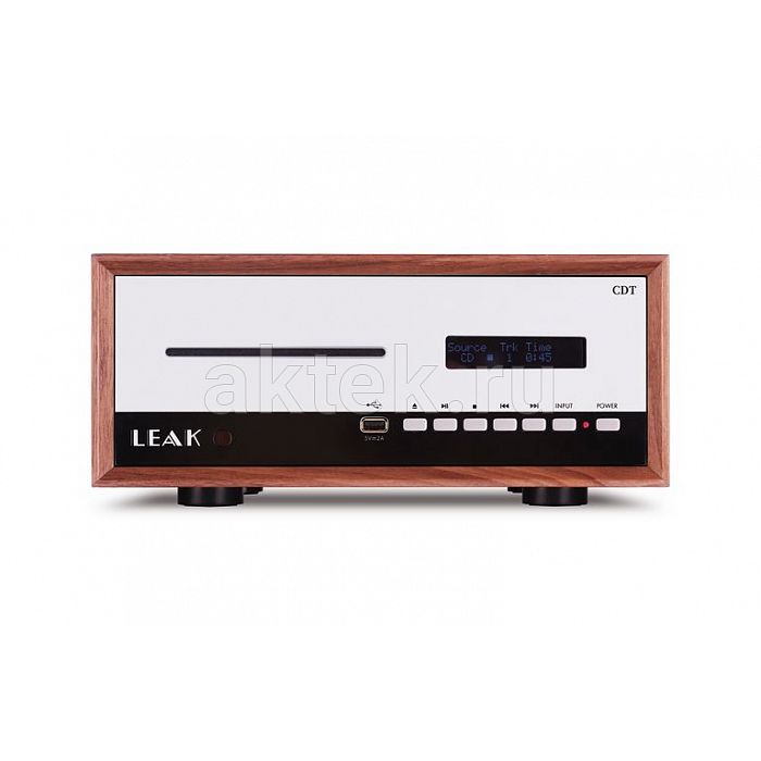 Leak CDT Walnut CD-транспорт с USB-воспроизведением WAV/MP3/WMA/AAC 2