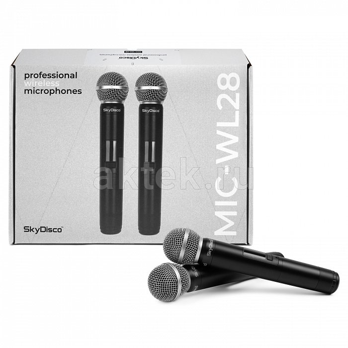 Беспроводные микрофоны для караоке SkyDisco MIC-WL28 13