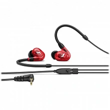 Вставные наушники Sennheiser IE 100 PRO clear красные 2