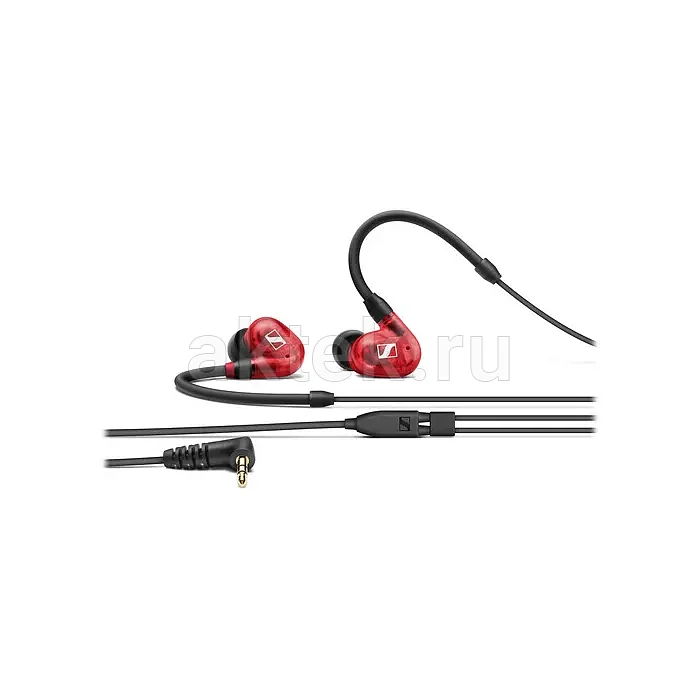 Вставные наушники Sennheiser IE 100 PRO clear красные 2