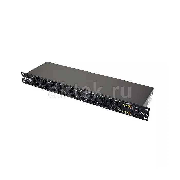 ART MX822 рэковый аналоговый микшер 1U, 8 стереовходов, фантомное питание 3