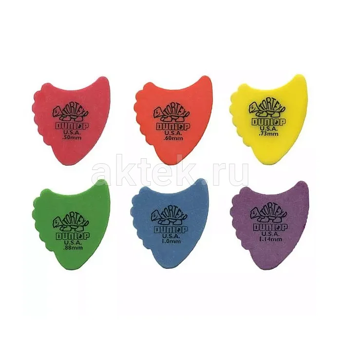 Dunlop 4141 Tortex Fins Display набор медиаторов, 36 шт 2