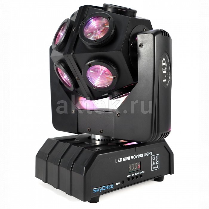 Вращающаяся голова SkyDisco 12 LED Moving Head 19