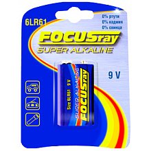 FOCUSray Super Alkaline 6LR61 1 шт. 