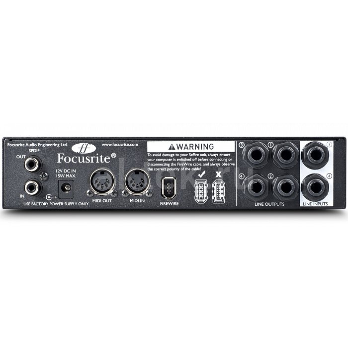 Аудио интерфейс FOCUSRITE SAFFIRE PRO 14 2