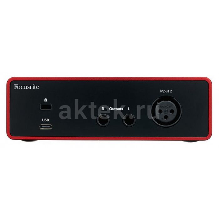 Аудиоинтерфейс USB FOCUSRITE Scarlett Solo 4th Gen 2
