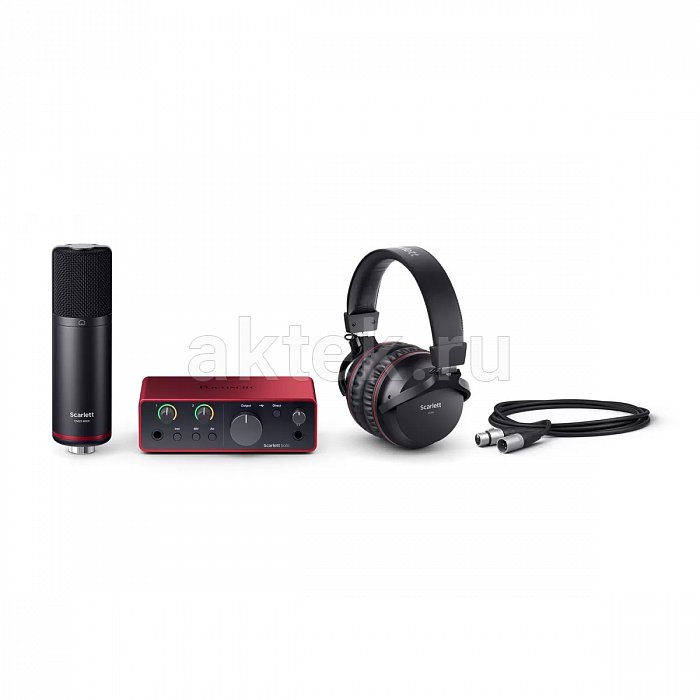 Студийный комплект FOCUSRITE Scarlett Solo Studio 4th Gen 2