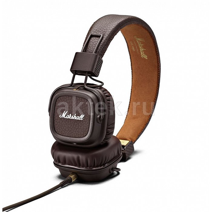 Наушники накладные MARSHALL MAJOR III BROWN 4