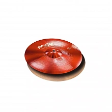 Paiste 14" 900 Color Sound тарелка, красный, Hi-Hat, CUSN8 2