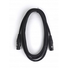 AuraSonics XMXF-3B кабель микрофонный XLR(F)-XLR(M), 3 м, 24 AWG, чёрный 2 AuraSonics XMXF-3B кабель микрофонный XLR(F)-XLR(M), 3 м, 24 AWG, чёрный 2