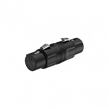ROXTONE RA5XFF-B аудиопереходник XLR5 мама–XLR5 мама 2 ROXTONE RA5XFF-B аудиопереходник XLR5 мама–XLR5 мама 2