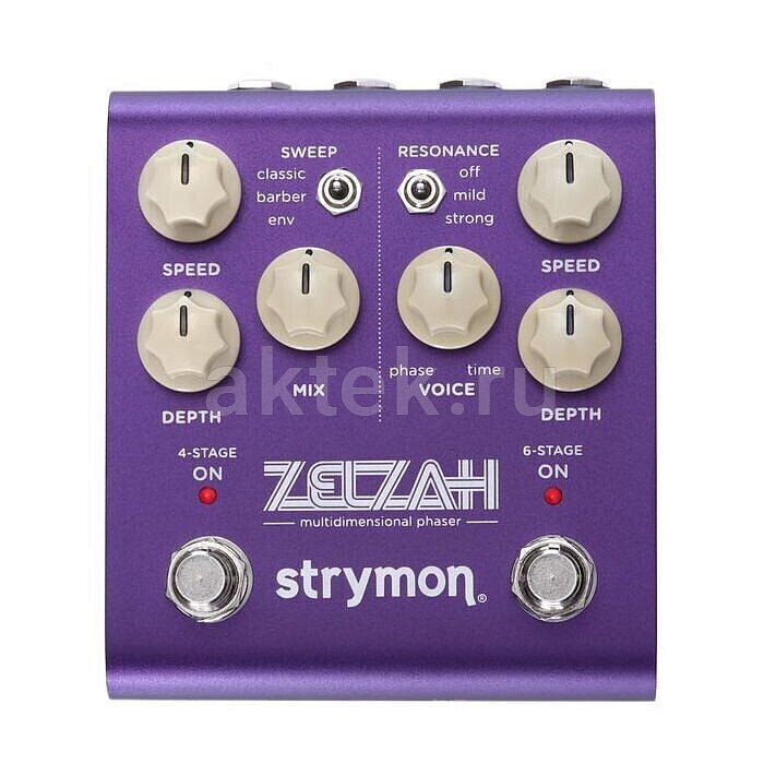 Педаль эффектов фейзер Strymon Zelzah 3