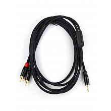 AuraSonics J35Y2RCA-3 аудио Y-кабель jack 3,5 -> 2 x RCA, 3 м 3