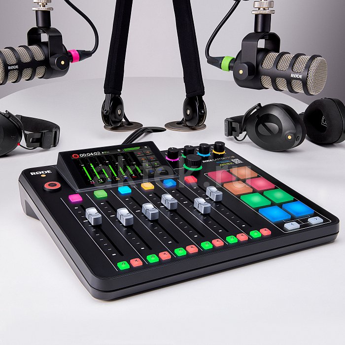 RODE RODECaster Pro II цифровая студия для интернет-вещания и Podcast 5