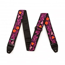 Dunlop JH22 Hendrix Backlight Monterey гитарный ремень, жаккард