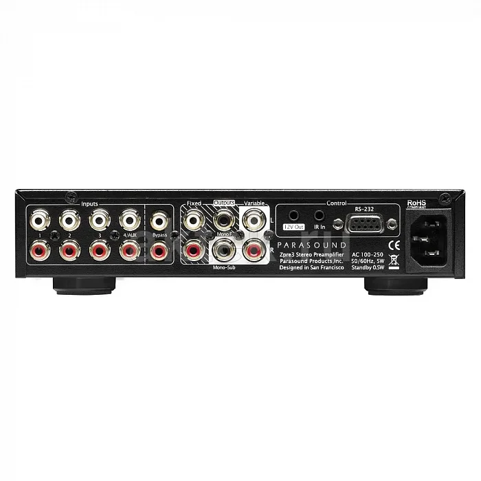 Стерео предусилитель Parasound Zpre3 black 2
