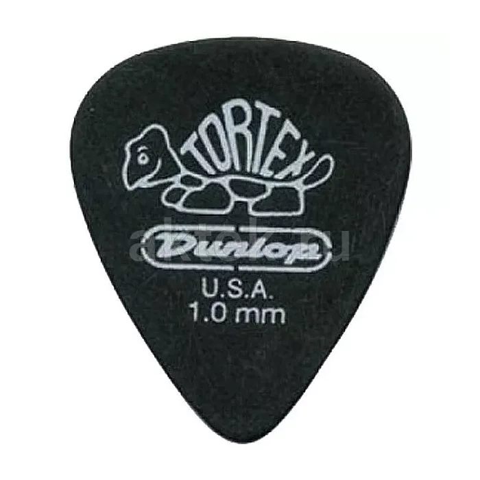 Dunlop 488R100 Tortex Pitch Black Standard медиаторы, 1 мм