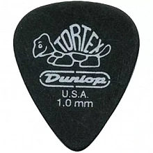 Dunlop 488R100 Tortex Pitch Black Standard медиаторы, 1 мм