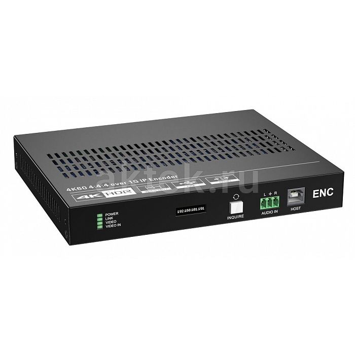 Digis EX-IP100T-1G-PS передатчик AV-over-IP, 4K60, 1 Гбит/с, 100 м 3