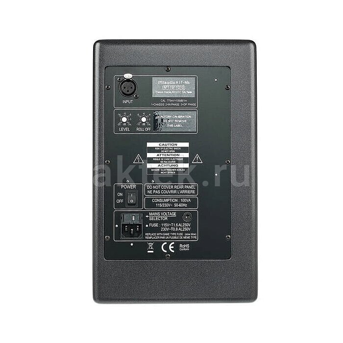 Студийный монитор PSI AUDIO A17-M Metal Black 6