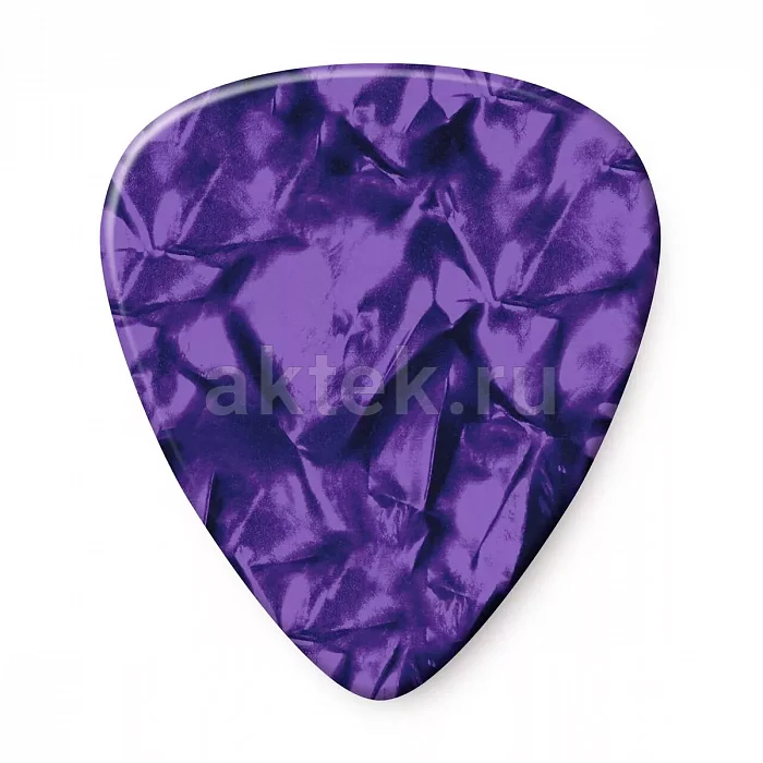 Dunlop 483P13XH Celluloid Purple Pearloid Extra медиаторы, целлулоид, extra heavy 2