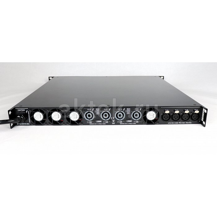 RFIntell DA15,4-D Усилитель класс D, DSP 24бит/96 кГц. 4х1500 Вт/8 Ом 2