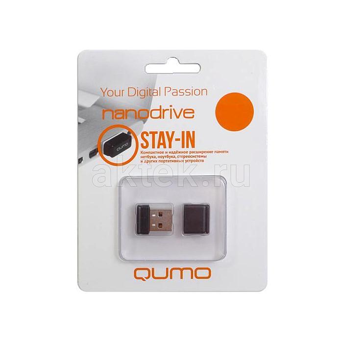 Флешка USB Qumo Nano Black 64Гб 2